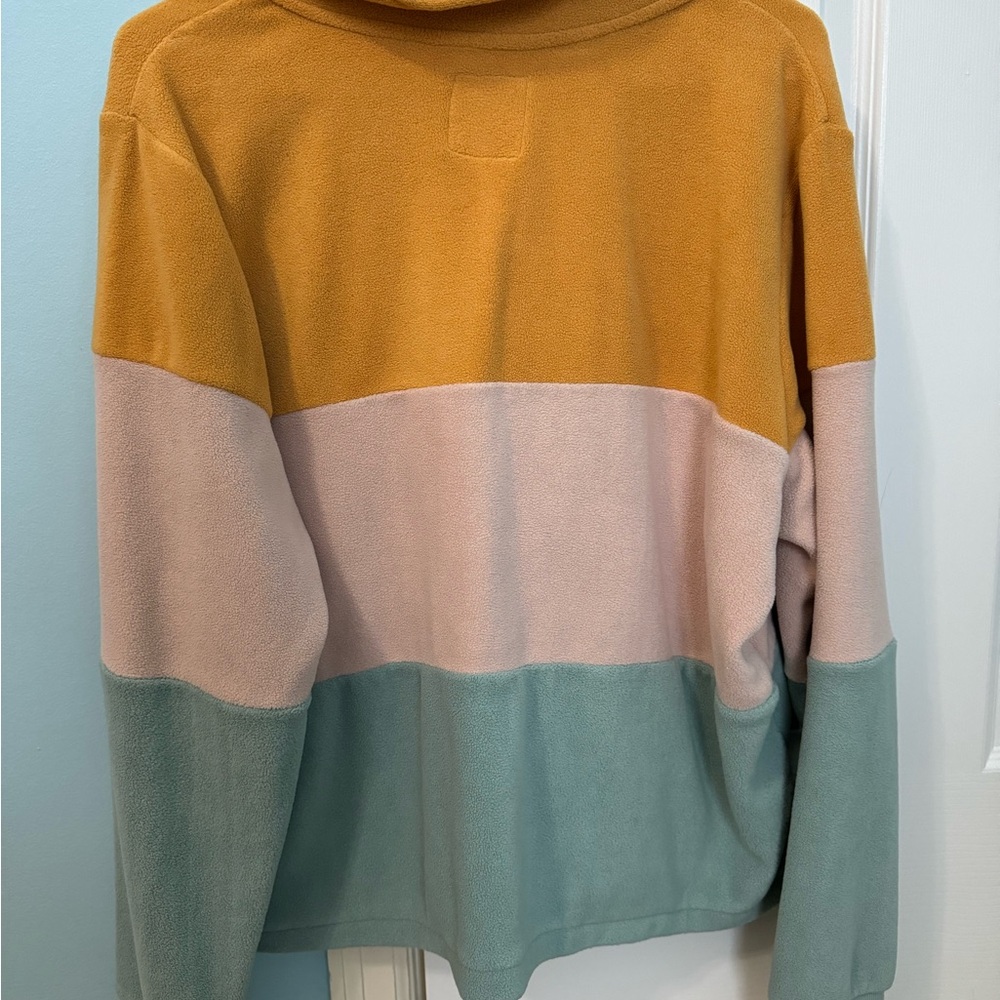 Ivory Ella Long Sleeve quarter zip sweatshirt